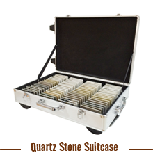 Quartz Stone Sample Suitcase
