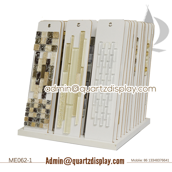 Mosaic Tile Sample Counter Tray Stand 