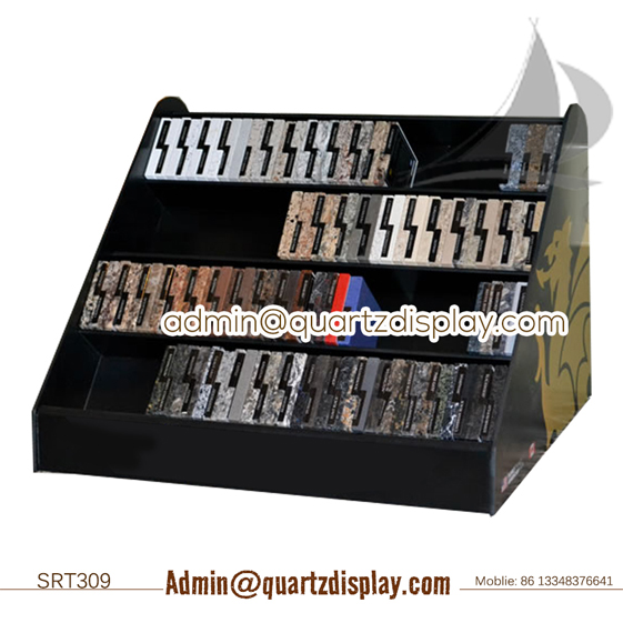 MDF Custom Solid Surface Sample Counter Stand 