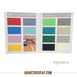 PY008-5 PVC Flooring Sample Folder