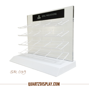 Tabletop Fashion Quartz Stone Display Stand SR039