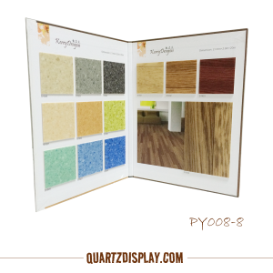 PY008-8 PVC Flooring Sample Binders