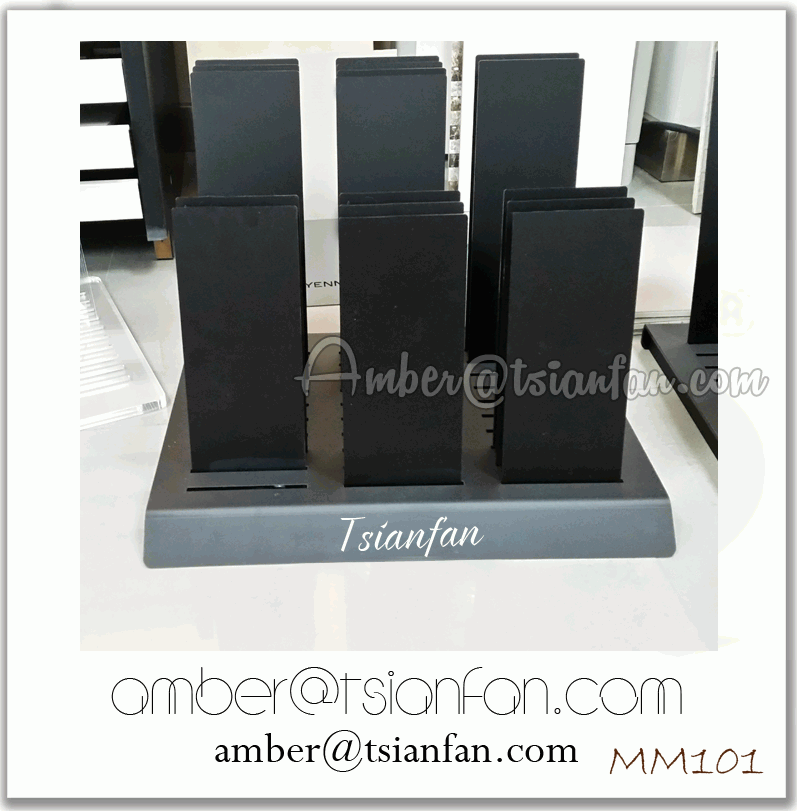 Acrylic Masaic Tile Countertop Display , Ceramic Tile Display Stand MM101..gif