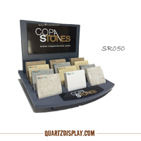 Wooden Stone Sample Counter Display 
