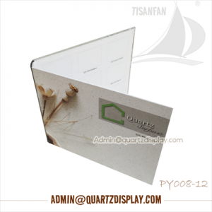 PY008-12 Quartz Stone Folder, Granite and Marble Binder