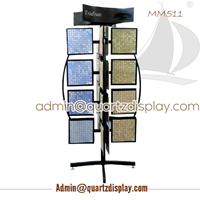 Spin Mosaic Tile Rack , Ceramic Tile Display Rack