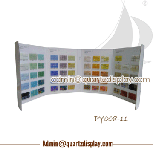 Quartz stone display sample folder--PY008--14