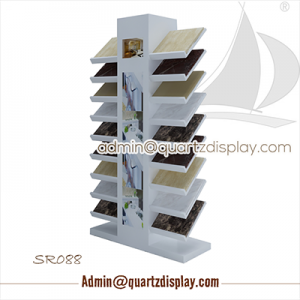 Quartz stone sample display stand--SR088