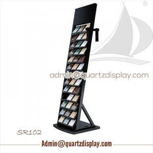 Quartz stone sample display rack--SR102