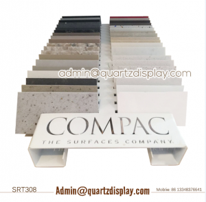 Metal Quartz stone Counter top Display SRT308