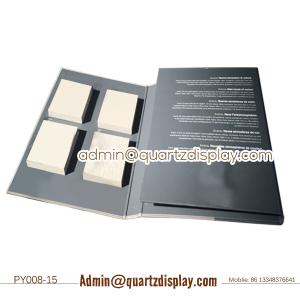 PY008-15 Stone Sample Binder , Natural Stone Tile Folder