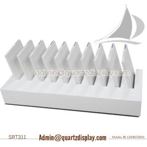 MDF Granite and Marble Stone display Stand for Quartz Sample
