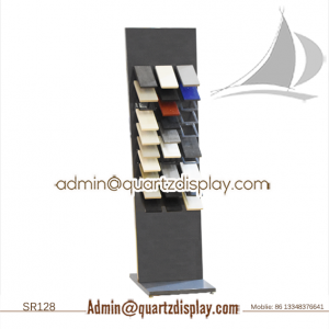 SR128-Quartz Stone Sample Flooring Display Stand