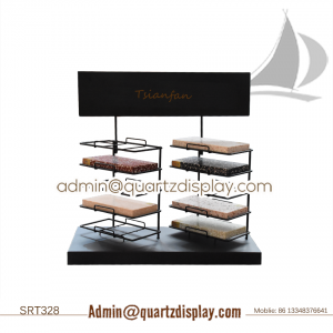 SRT328-quartz countertop display stand