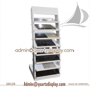 SR129-Metal Tile Marketing Promotion Stand