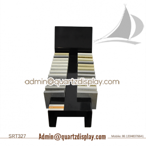 SRT327-Metal Quartz Stone Table Exhibition Stand