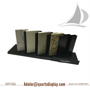 SRT331- Metal Stone Sample Countertop Exhibition Stand
