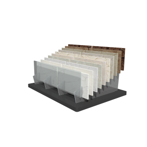 Qurtz Stone Countertop Display Stand-SRT007