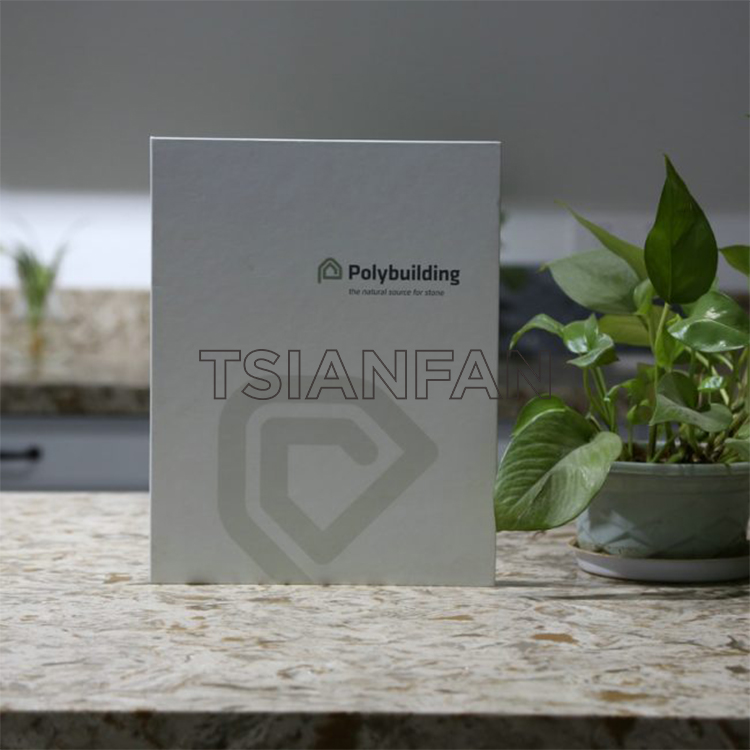 2 Pages Stone Sample Book Stone Display PY058