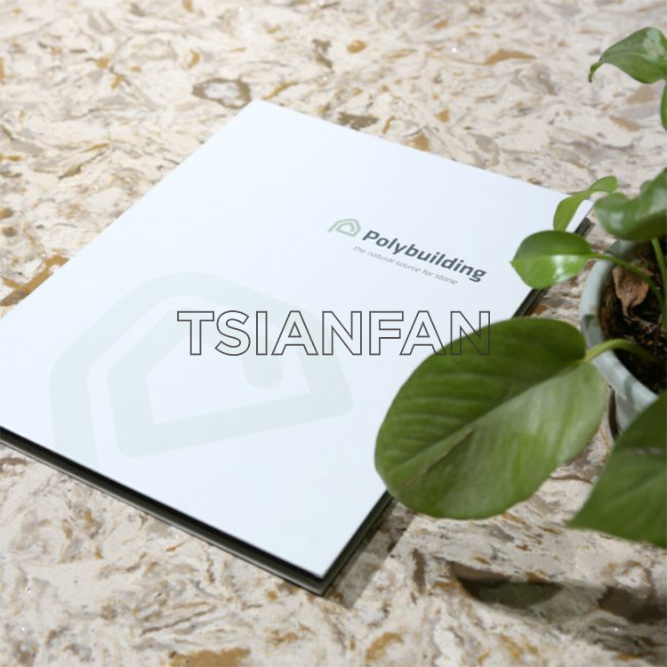 2 Pages Stone Sample Book Stone Display PY058