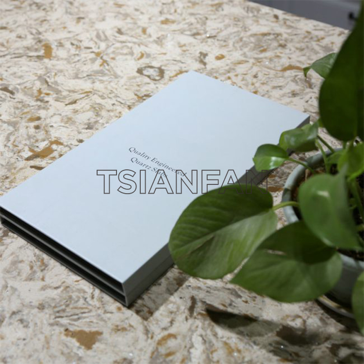 4 Pages Sample Folder For Quartz Ceramic Acrylic Sample Stone Display PY064