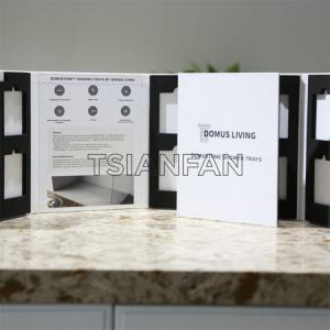 3 Pages Sample Binder Book Folder Stone Display PY060