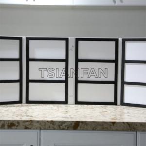 4 Pages Sample Folder Book For Stone Quartz Acrylic Wood Stone Display PY063