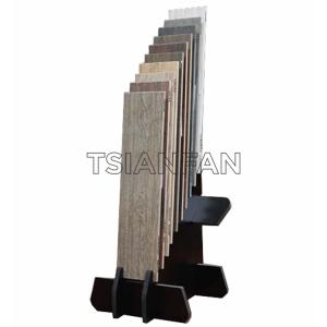 Adjustable Width Ceramic Tiles Floor Porcelain Display Stand Rack Capacity 400kg