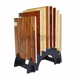 Curved Wooden Floor Display Rack