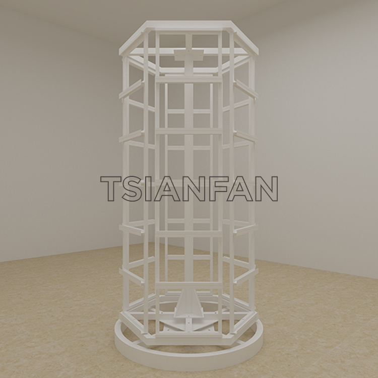 Marble Carousel Sample Display Stand For Stone Quartz ST-86 Stone display