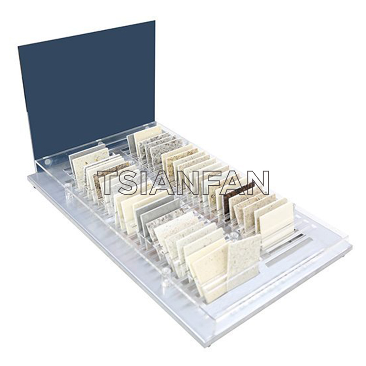 Marble Granite Tile Sample Display Tabletop Stand Stone Tablet Rack ST-88 Stone display