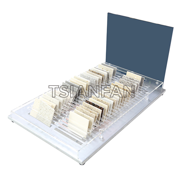 Marble Granite Tile Sample Display Tabletop Stand Stone Tablet Rack ST-88 Stone display