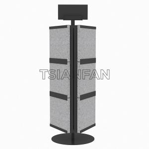 Rotate Display Stand Quartz Stone Display Rack