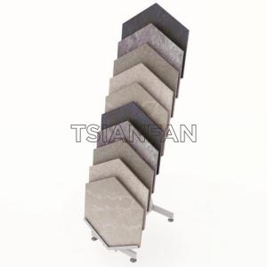 Hexagon Ceramic Sample Display Stand ST-128 Stone display