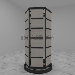 Marble Carousel Sample Display Stand For Stone Quartz ST-86 Stone display