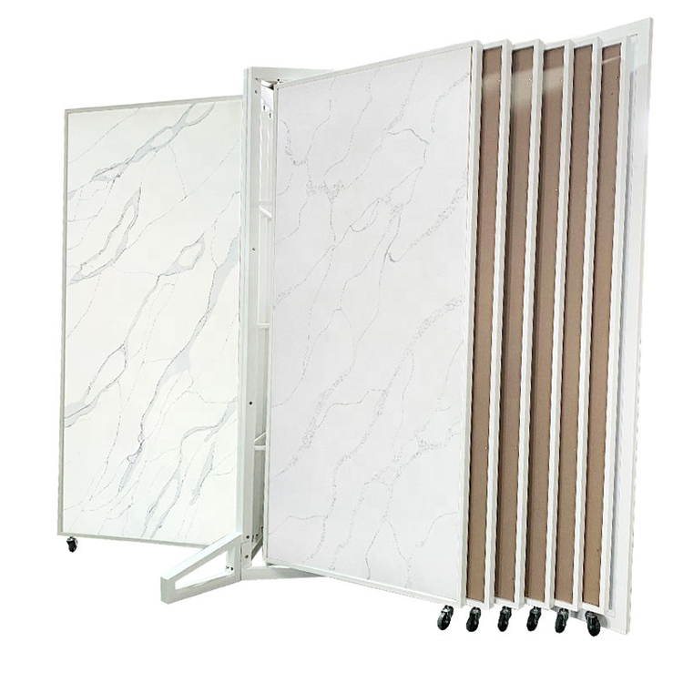 Rock Stone Panel Display Stand Supplier st-72