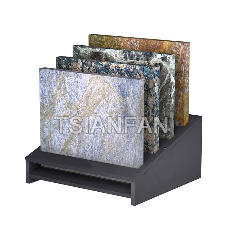 Showroom Marble And Stone Tabletop Display Stand st78