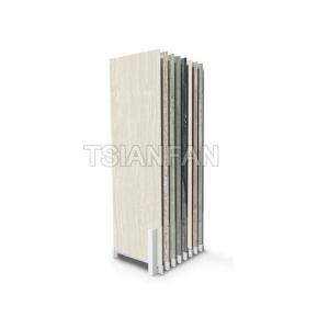 Wooden Floor, Ceramic Tile Slab, Quartz Stone Slab Sliding Display Rack st-76