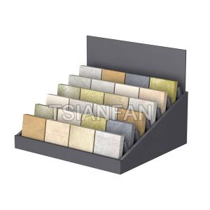 Quartz Stone Metal Countertop Display Stand st-80