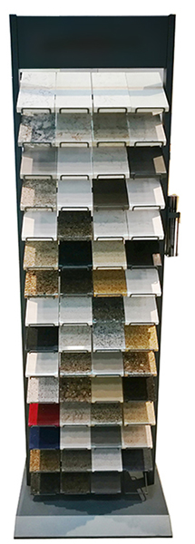 Quartz Stone Tile Plate Display Stand