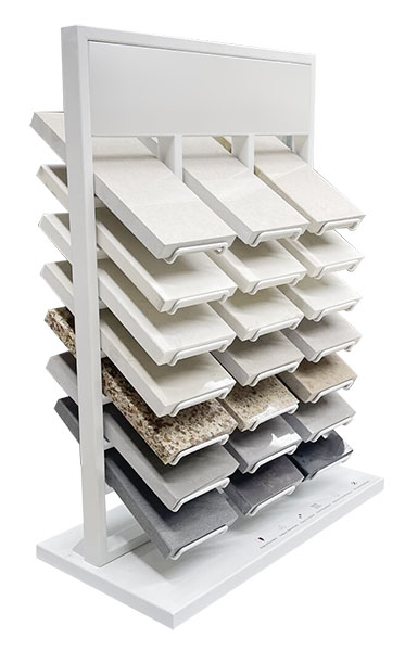 Quartz Stone Marble Display Rack Supplier