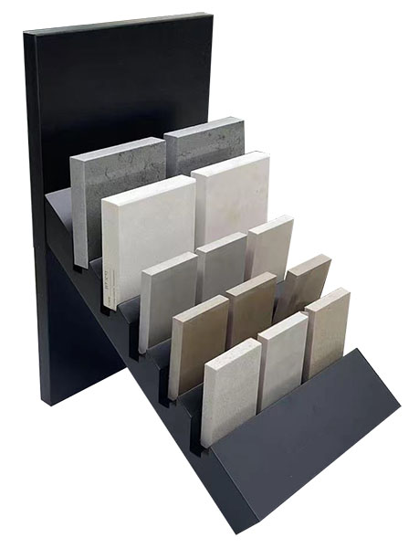 Metal Table Frame For Quartz Stone Marble Sample Display Rack Shop SRT302
