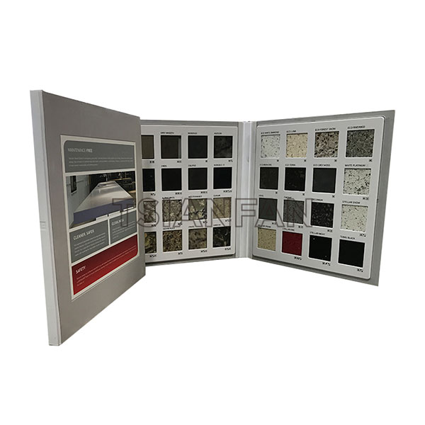 Stone Mosaic Tile Sample Display Folder For Sale